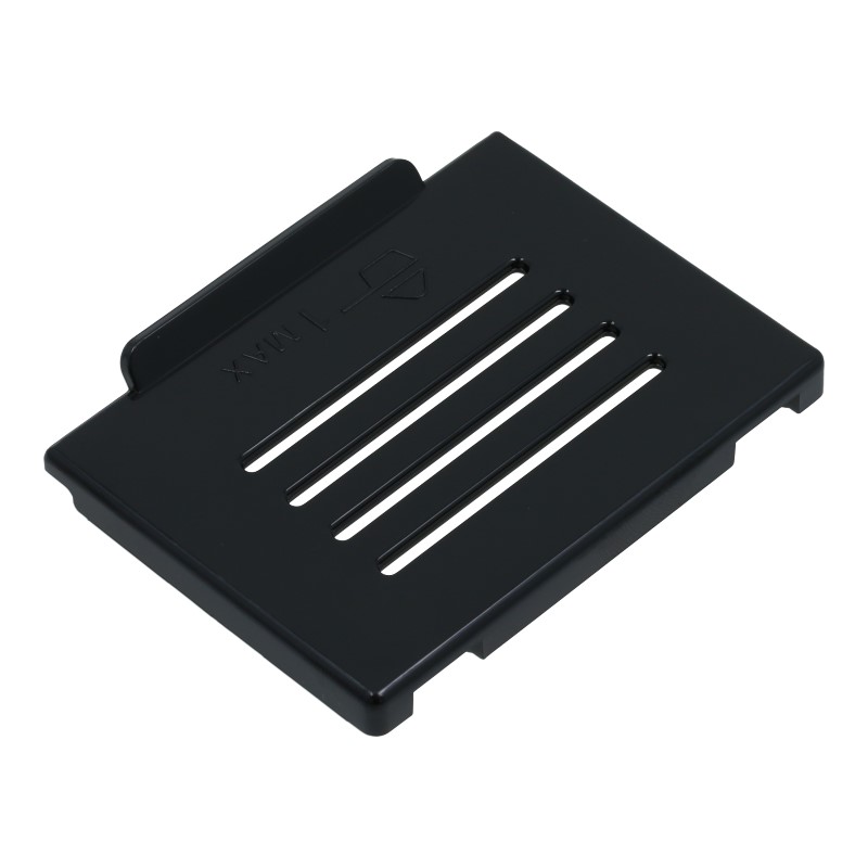 Pulverfachdeckel (Schwarz) für DeLonghi ECAM Kaffeevollautomaten