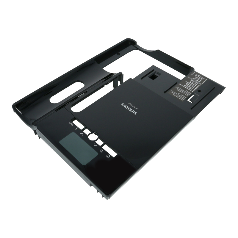 Frontblende (Klavierlack / Schwarz) für Siemens EQ.7 Plus