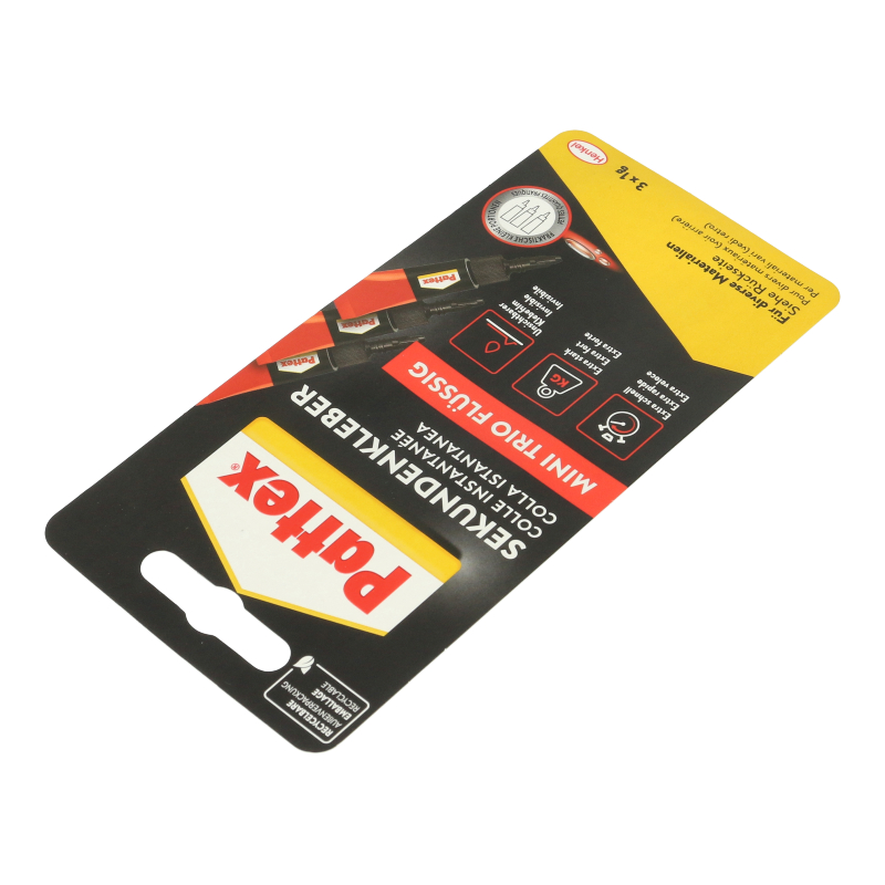 Sekundenkleber Flüssig Mini Trio Pattex (3x1g)