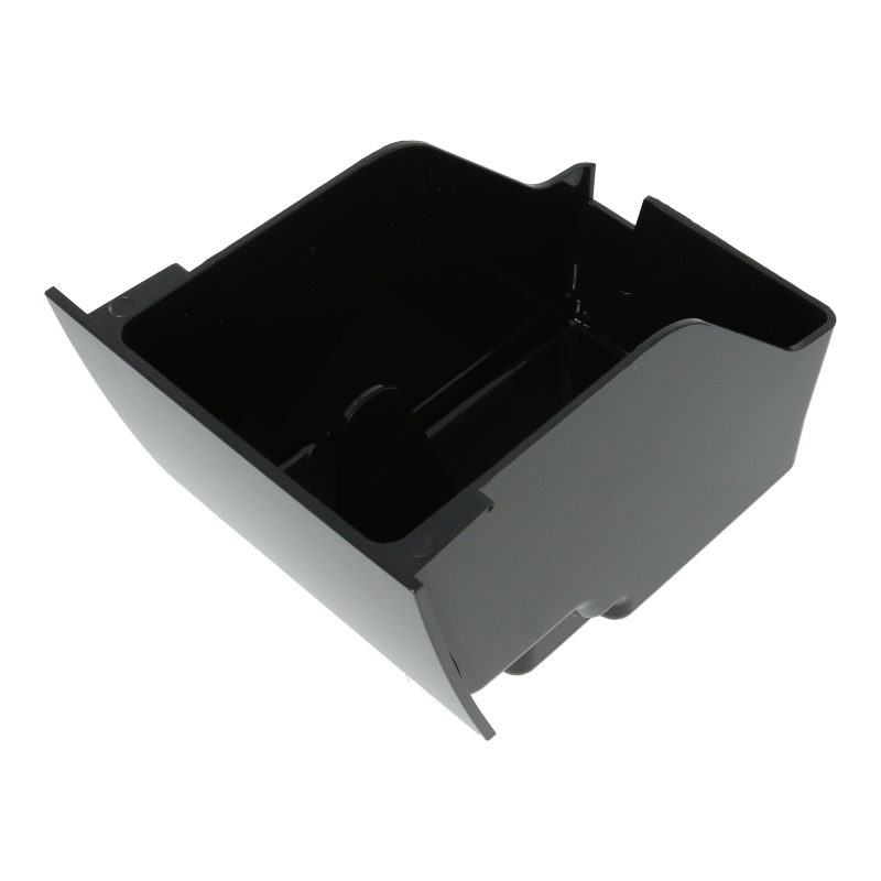 Tresterbehälter / Satzbehälter inkl. Blende (Schwarz) für DeLonghi ECAM 350.15.B / ECAM 350.55.B