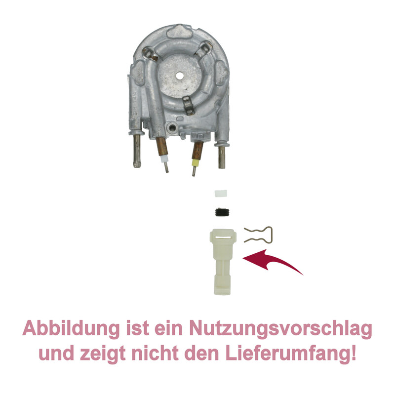 Anschluss am Thermoblock für Saeco / Philips Kaffeevollautomaten