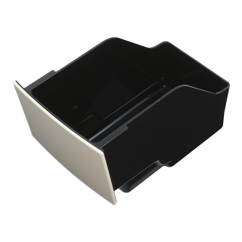 Tresterbehälter / Satzbehälter inkl. Blende (Beige) für DeLonghi ECAM 28.465.BG