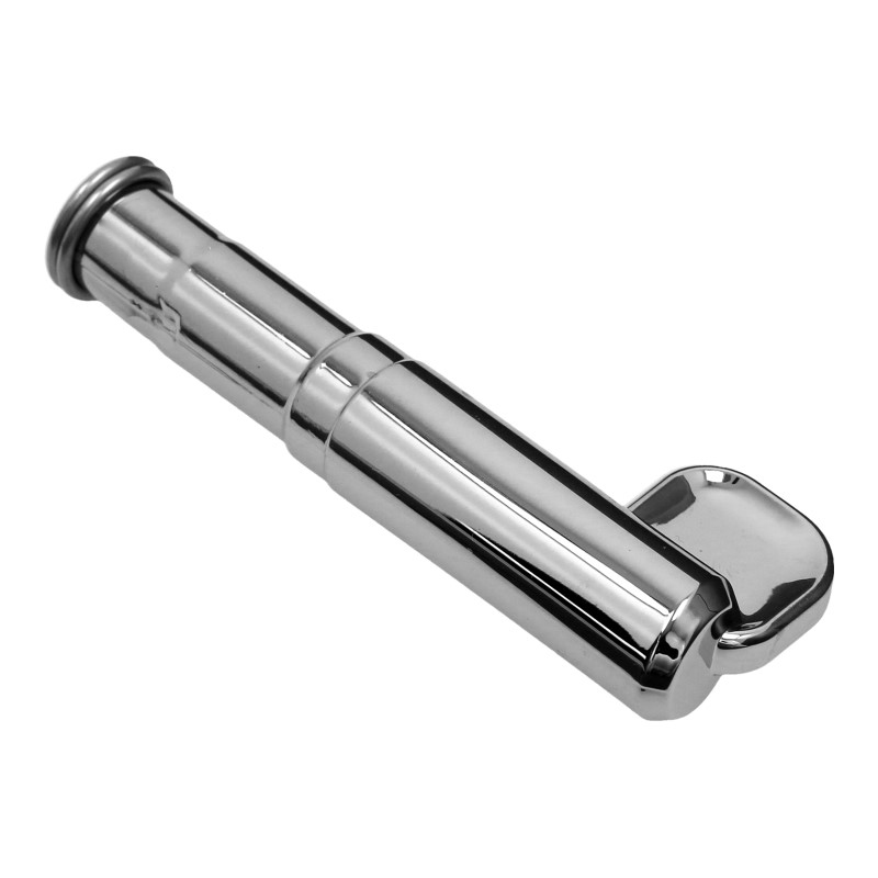 Einstellknopf (Chrom) mit Feder für DeLonghi ECAM