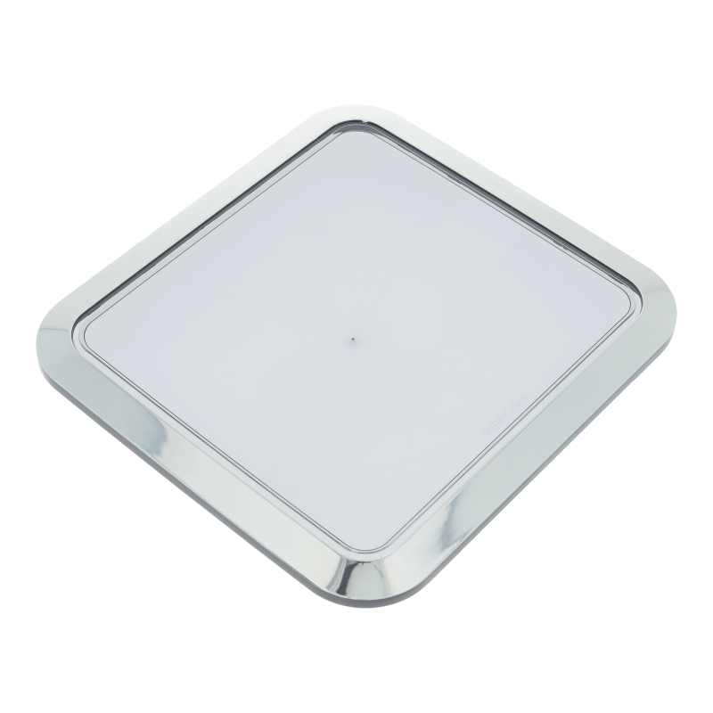 Bohnenbehälterdeckel (Transparent / Chrom) für Siemens EQ.900 Kaffeevollautomaten