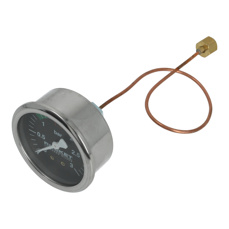 Manometer (Kessel 0-3 bar / Schwarz / Original) für Rocket Appartamento Espressomaschinen