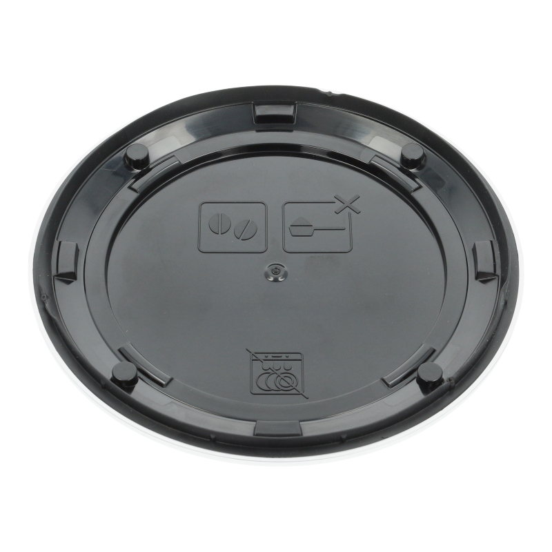 Bohnenbehälterdeckel (Asphalt Schwarz / Chrom) für DeLonghi EC 9335.BM | EC 9355.BM | EC 9865.BM
