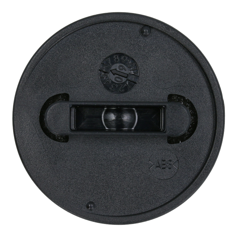 Emblem / Button "Jura" (41,7mm) für Gehäuserückwand Jura Z5 / Z7 / Z9 / X5 Kaffeevollautomaten