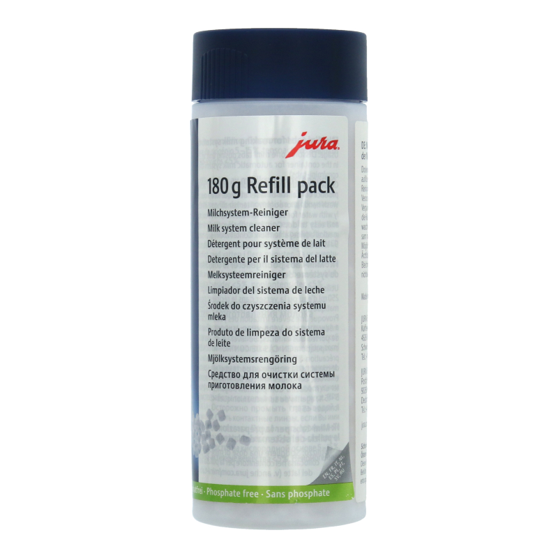 Milchreiniger (Mini-Tabs / 180g) Nachfülldose für Jura Kaffeevollautomaten