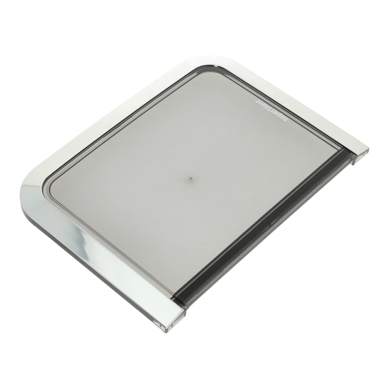 Bohnenbehälterdeckel (Rechts / Transparent Chrom) für Siemens EQ.900