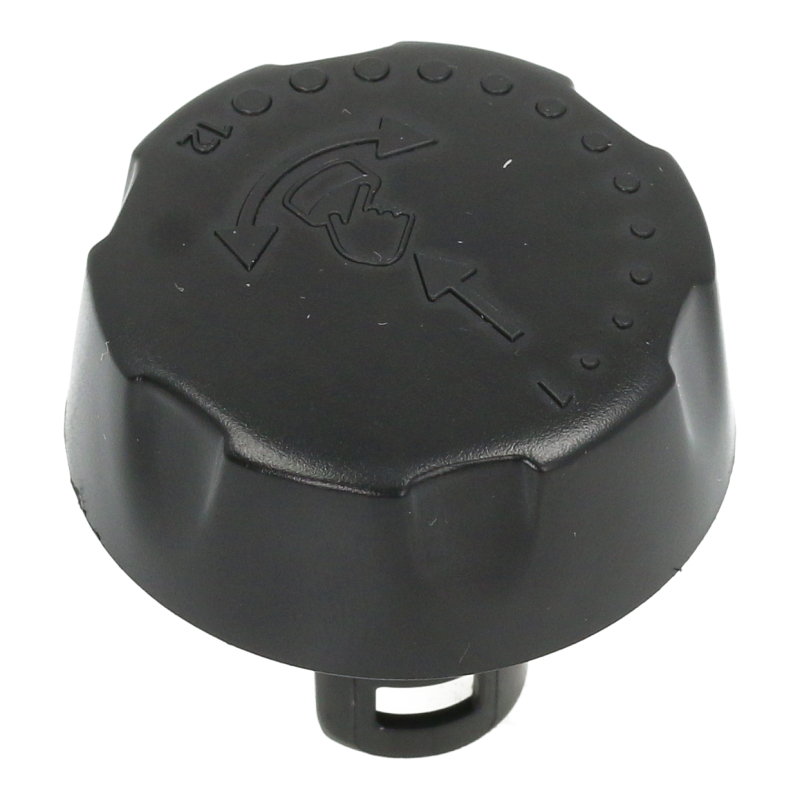 Drehknopf (Schwarz / 1 bis 12) für Mahlgradeinstellachse der Saeco / Philips Kaffeevollautomaten