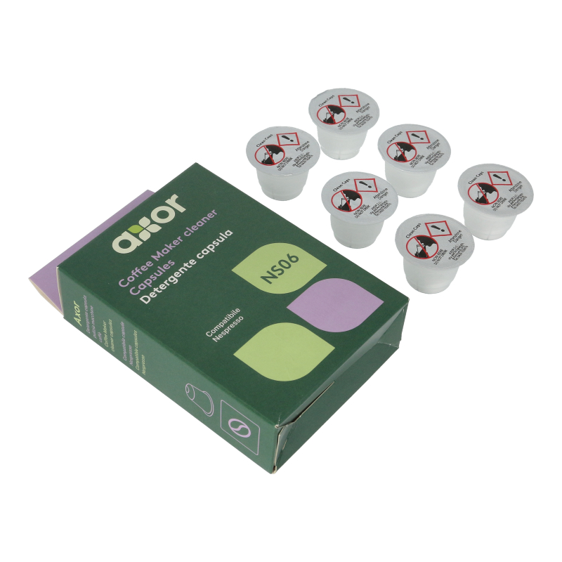 Reinigungskapseln (6 Stück) für alle Nespresso Kaffeemaschinen
