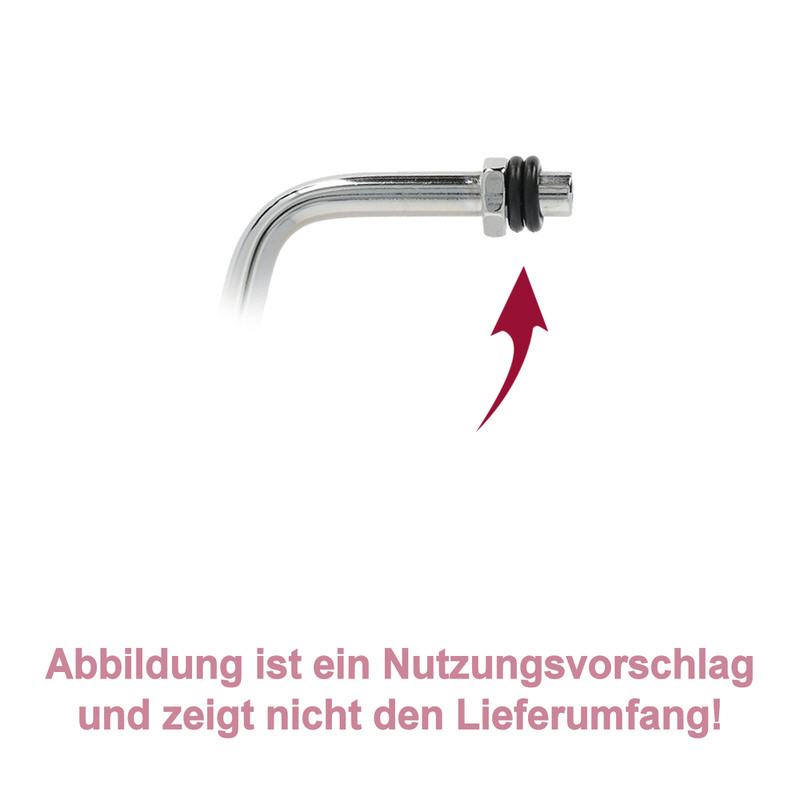 Dichtung / O-Ring für das Dampfrohr / Wasserrohr