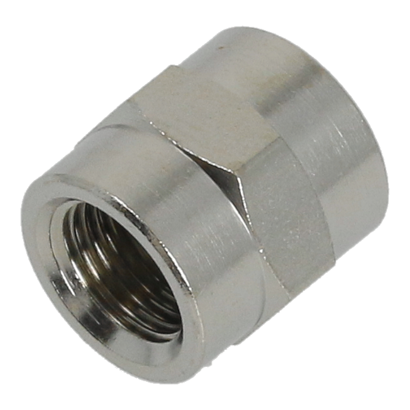 Fluid Anschluss I-Form (1/8"F - 1/8"F)