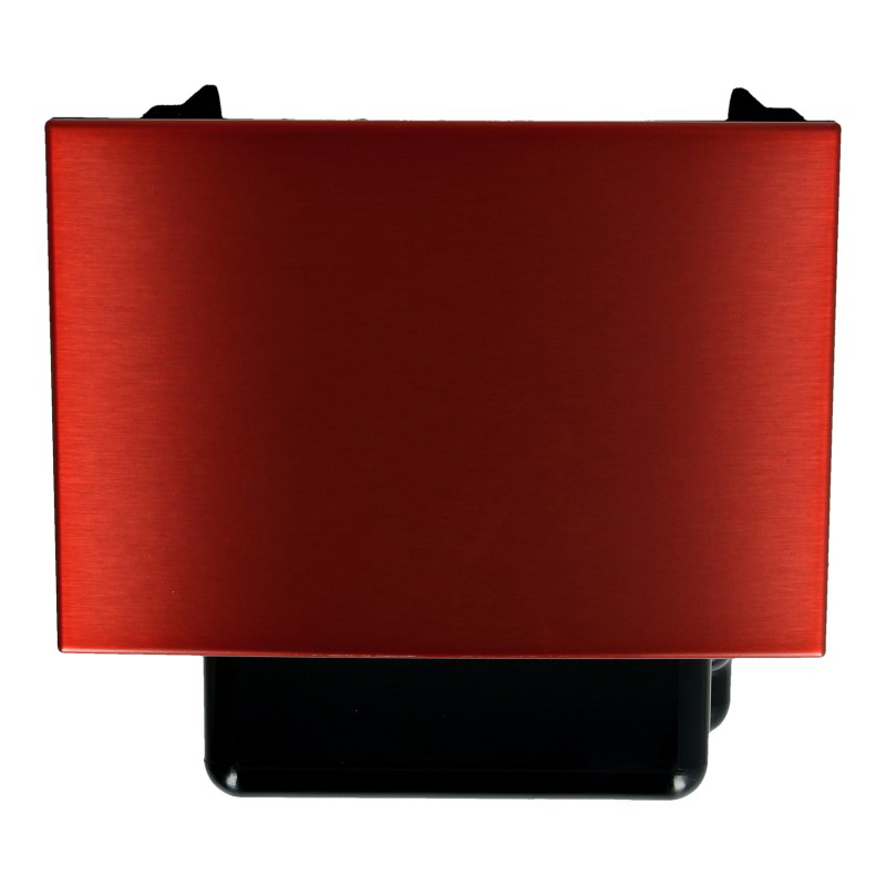 Tresterbehälter / Satzbehälter inkl. Blende (Rot) für DeLonghi ECAM 26.455.RB