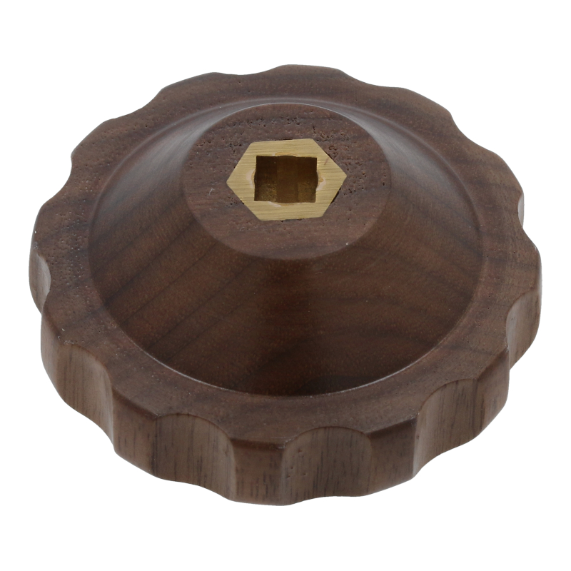 Griff (Drehknopf / Holz / Imitat) für Rocket Espressomaschinen