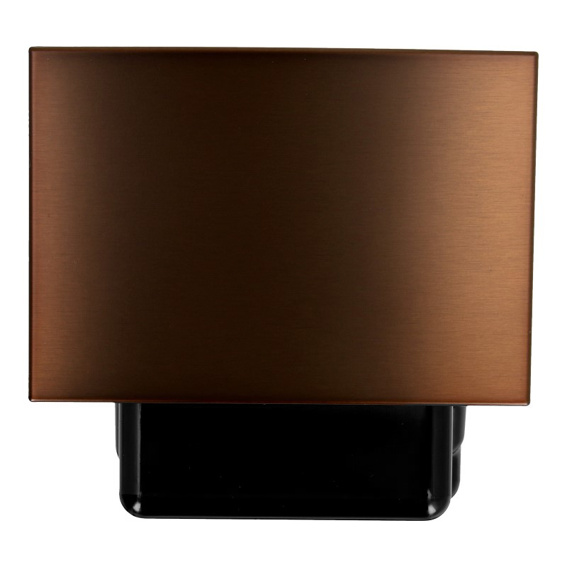 Tresterbehälter / Satzbehälter inkl. Blende (Braun) für DeLonghi ECAM 26.455.BWB