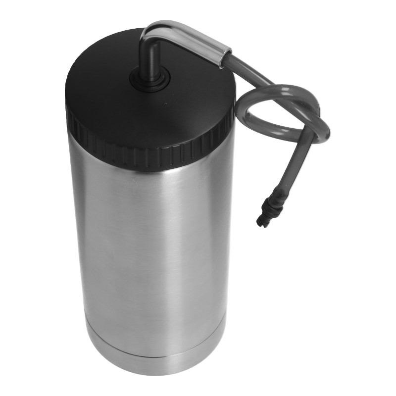 Milchbehälter / Thermo Milchcooler (0,5 Liter / Edelstahl)