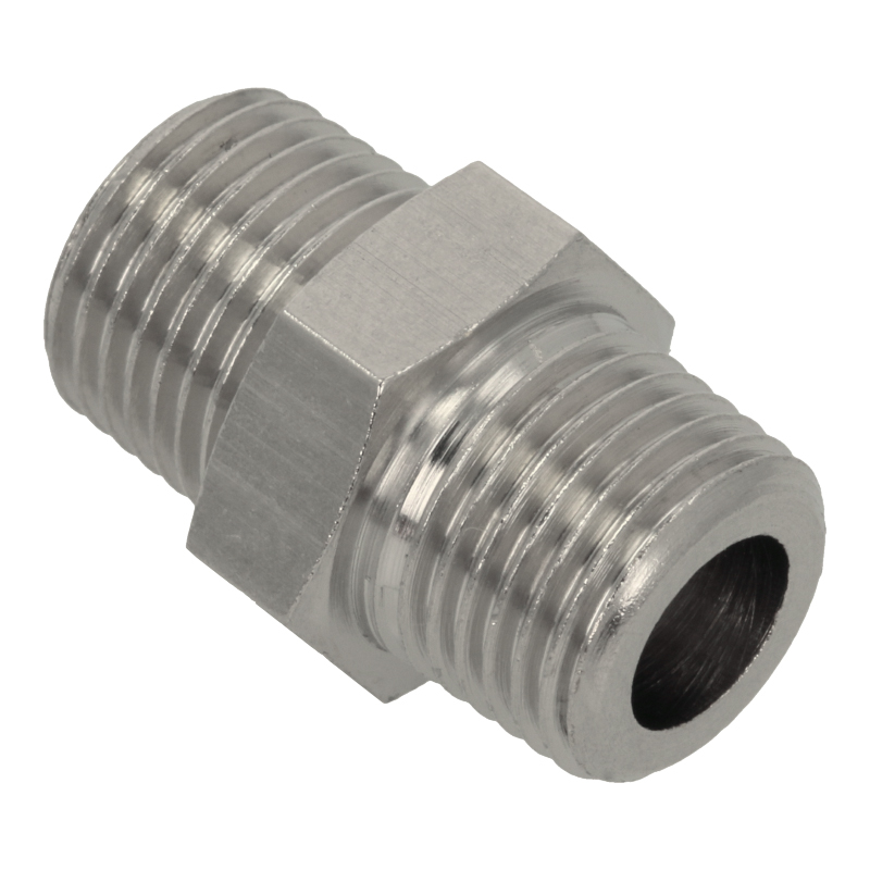 Fluid Anschluss I-Form (1/8"M - 1/8"M)