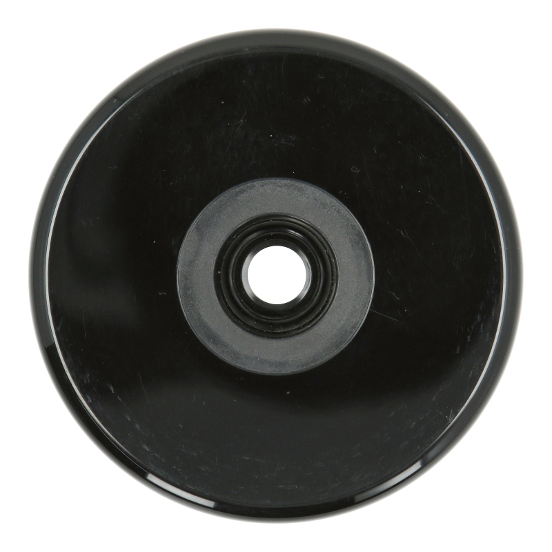 Deckel (Schwarz-Glanz) für Milchbehälter der Saeco Kaffeevollautomaten