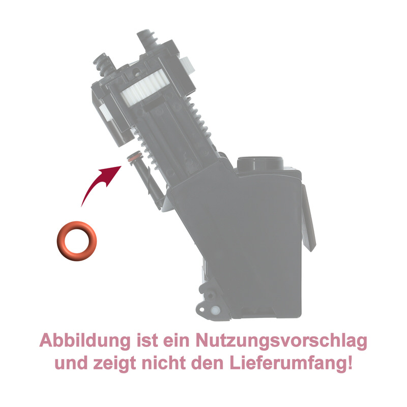Dichtung / O-Ring für den Andockstutzen der Vakuumdüse für Jura Kaffeevollautomaten