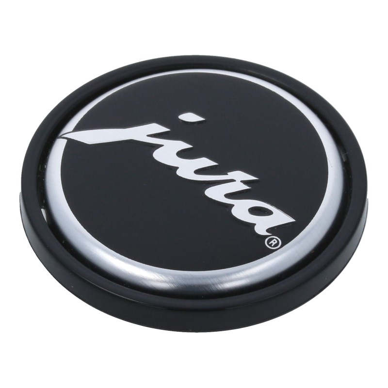 Emblem / Button "Jura" (Vorne / 31mm) für ENA Micro-Serie Kaffeevollautomaten