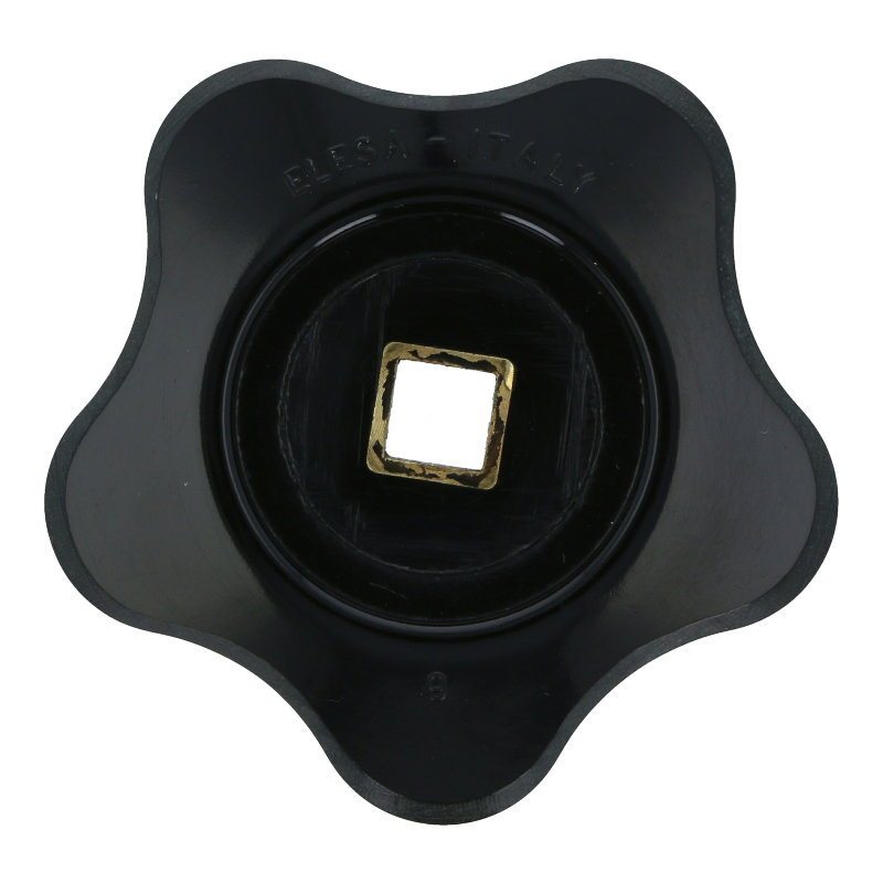 Griff (Drehknopf / Schwarz) für ECM / Rocket / Quickmill Espressomaschinen