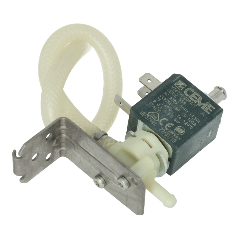 Magnetventil inkl. Gewebeschlauch für Krups EA850B | EA8808 | EA880E