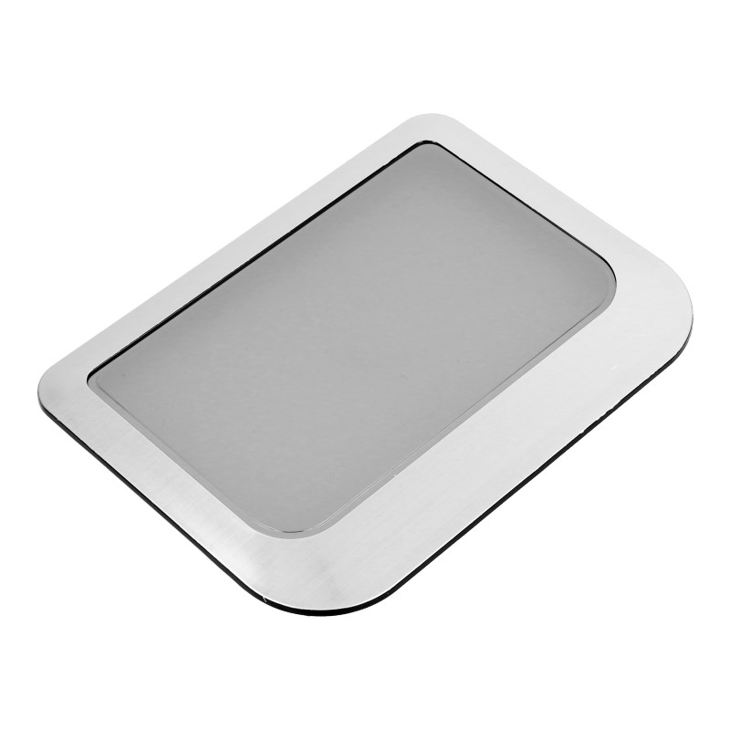 Bohnenbehälterdeckel (Transparent / m. Metallapplikation) für Siemens EQ.9