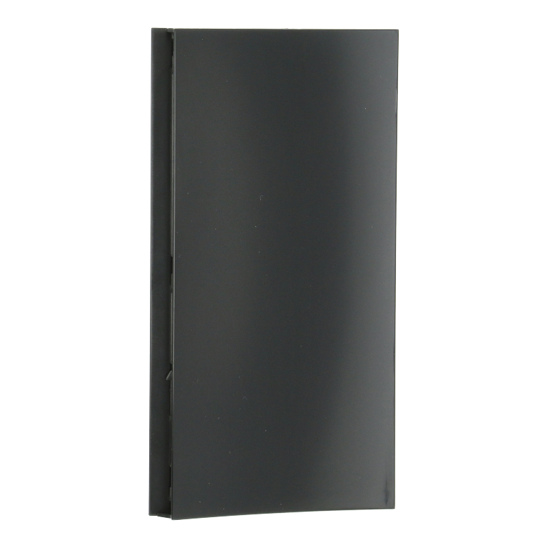 Blende (Schwarz-Glanz) für Tresterbehälter der Saeco Xelsis SM7xxx / SM8xxx Kaffeevollautomaten