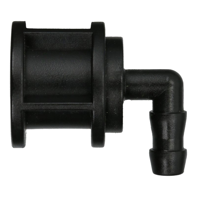 Fluid-Kupplung (L-Form) an Auslauf der Brüheinheit