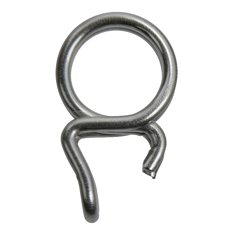 Klemmfeder / Schlauchklemme (D=1,3mm) für Gewebeschlauch