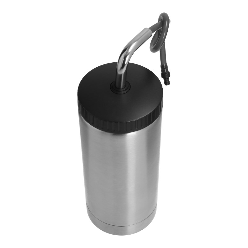 Milchbehälter / Thermo Milchcooler (0,5 Liter / Edelstahl)