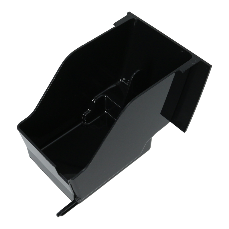 Tresterbehälter / Satzbehälter inkl. Blende (Schwarz) für DeLonghi ECAM 350.15.B / ECAM 350.55.B