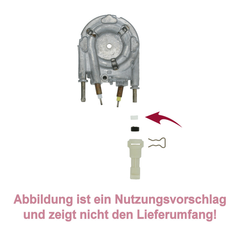 Distanzstück am Thermoblock für Saeco / Philips Kaffeevollautomaten