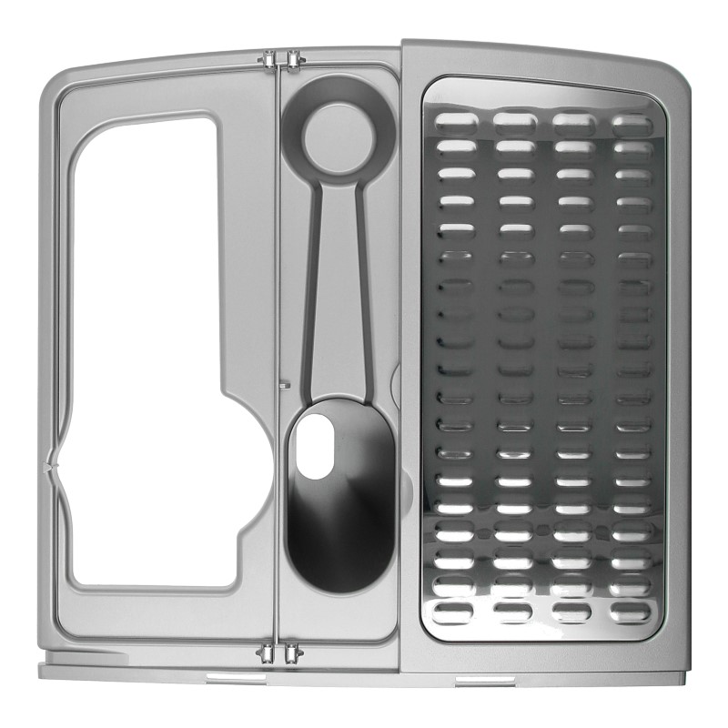 Gerätedeckel (Silber) für DeLonghi EAM / ECA / ESAM