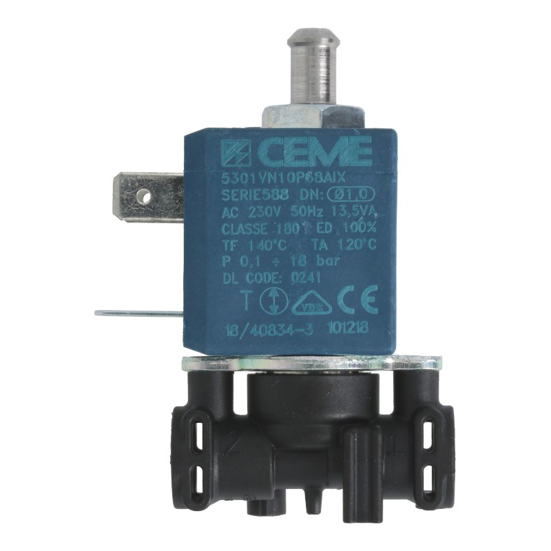 Solenoidventil (3) für DeLonghi EABI / EAM / ECA / ESAM & AEG Caffe Grande