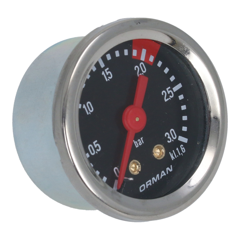 Manometer (Kessel 0-3.0 bar / Schwarz) für ECM Espressomaschinen
