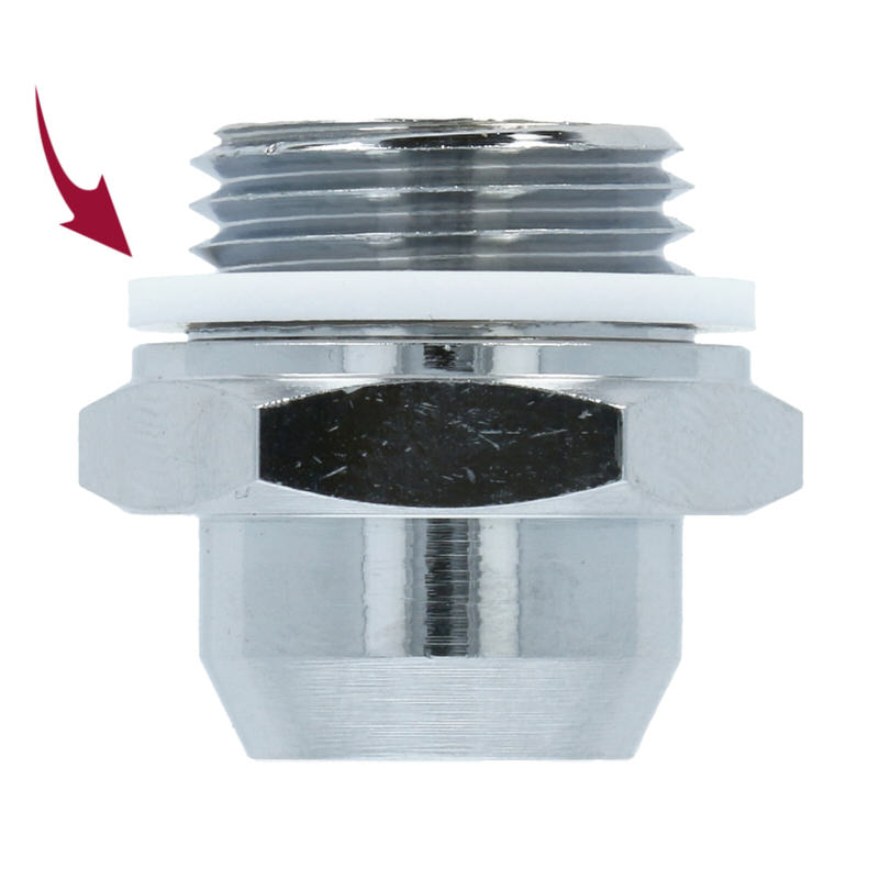 Teflondichtung (AD26xID21xH2mm) für Auslaufverschraubung der ECM / Quickmill Espressomaschinen