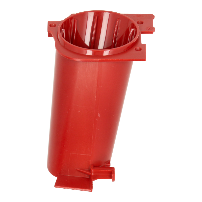 Führung (Rot) für Pulverschacht der Jura Ena 4 / Ena 5 / Ena 8 Kaffeevollautomaten