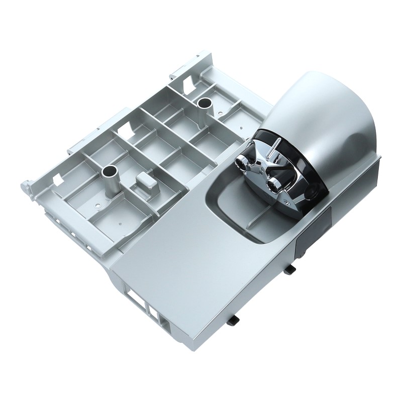Tür kpl. (Silber) mit Kaffeeauslauf für DeLonghi EAM / ESAM