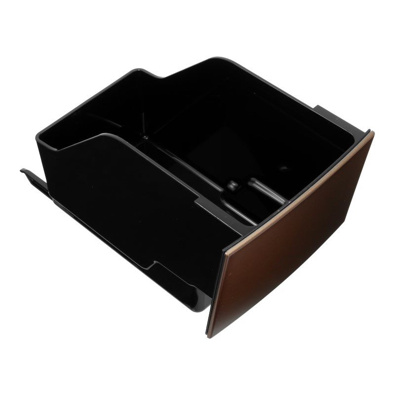 Tresterbehälter / Satzbehälter inkl. Blende (Braun) für DeLonghi ECAM 26.455.BWB