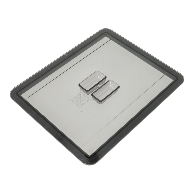 Bohnenbehälterdeckel (Transparent / Schwarz) für Bosch / Neff / Gaggenau