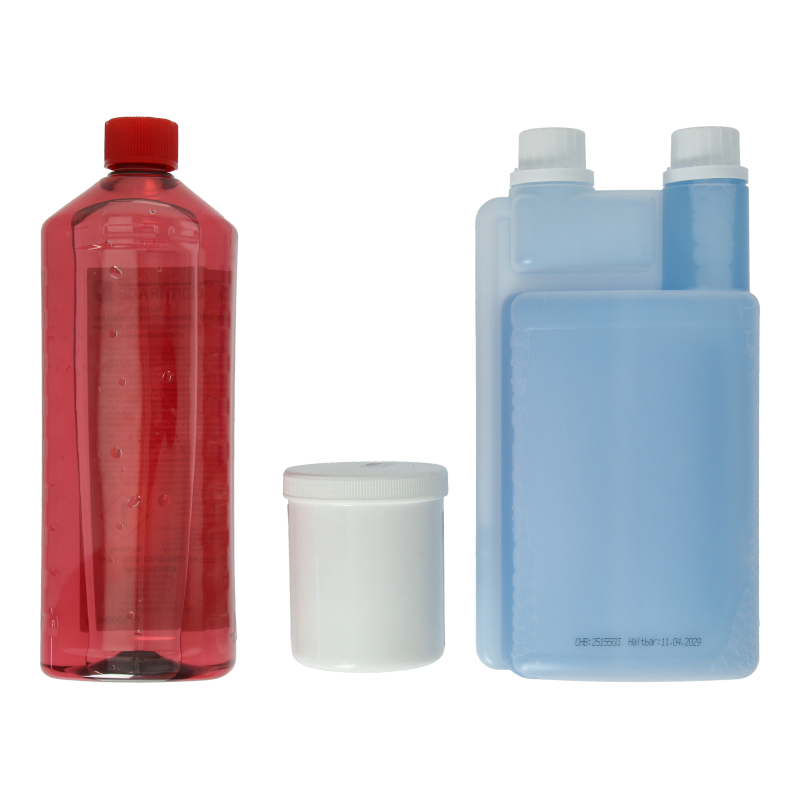 KomClean PREMIUM Reinigungs-, Entkalkungs-, Pflege-Set