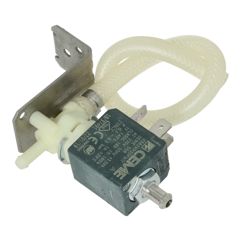 Magnetventil inkl. Gewebeschlauch für Krups EA850B | EA8808 | EA880E