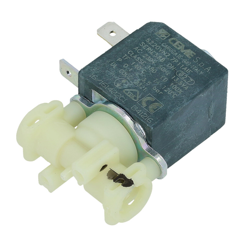 Solenoidventil (2) für DeLonghi EABI / EAM / ECA / ECAM / ESAM & AEG Caffe Grande