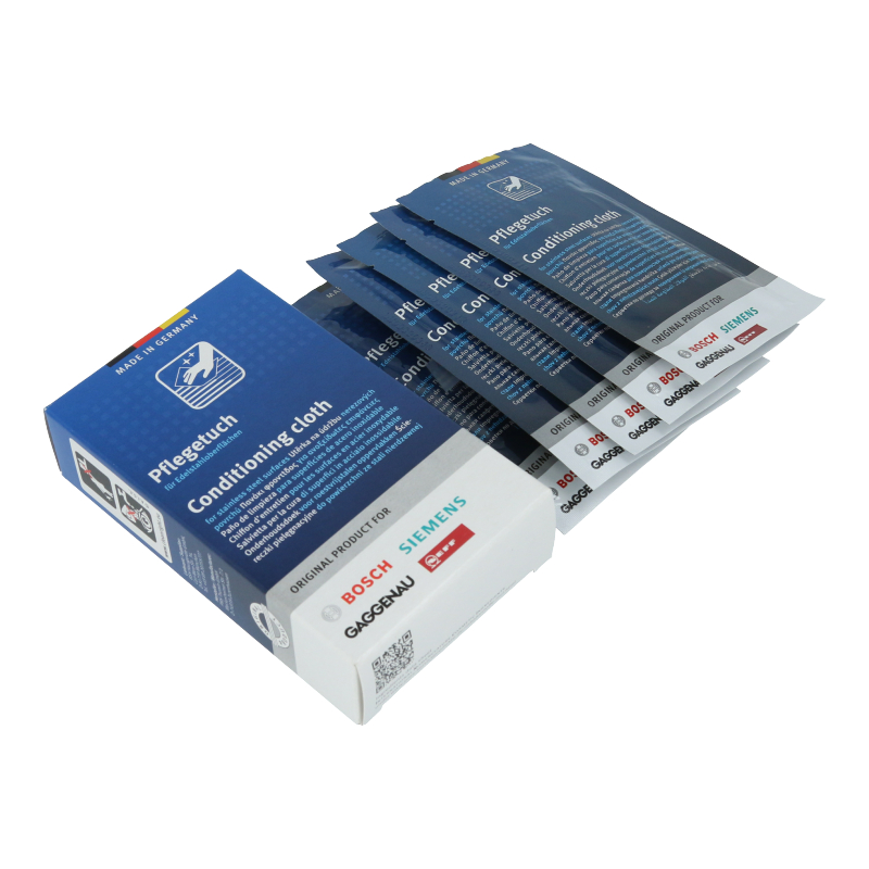Pflegetücher (5 Stück) für Edelstahloberflächen Original BSH
