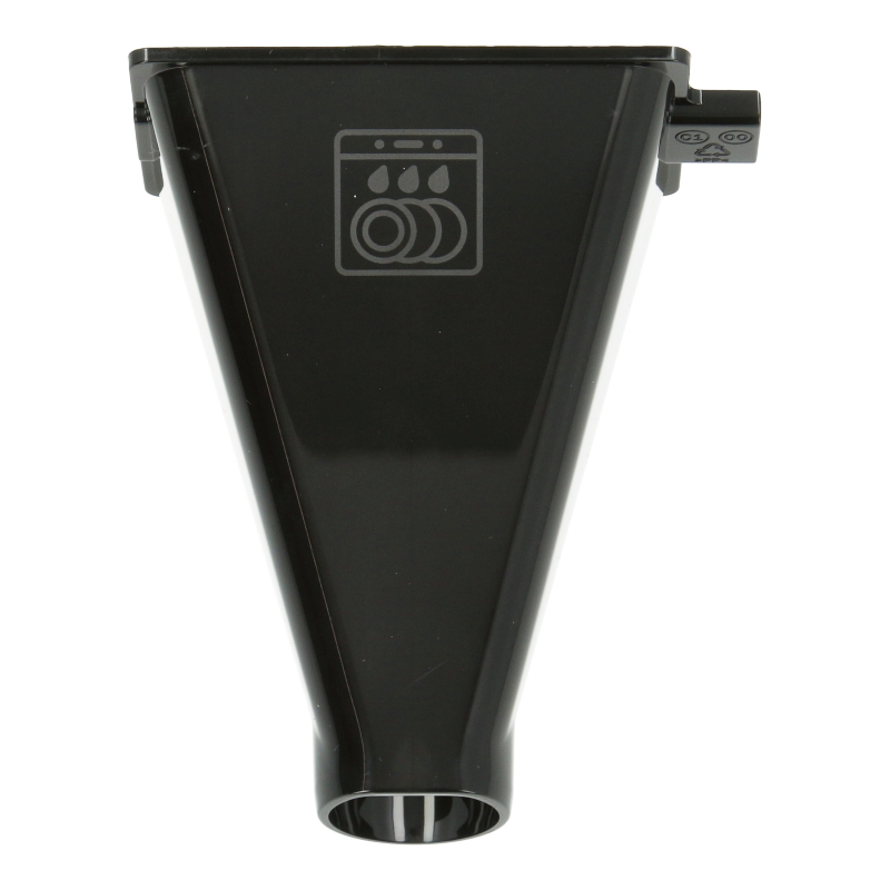 Pulverschacht (Schwarz) für DeLonghi ECAM PrimaDonna Soul