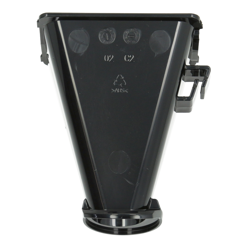 Aufnahme für den Pulverschacht (Schwarz) für DeLonghi ECAM PrimaDonna Soul