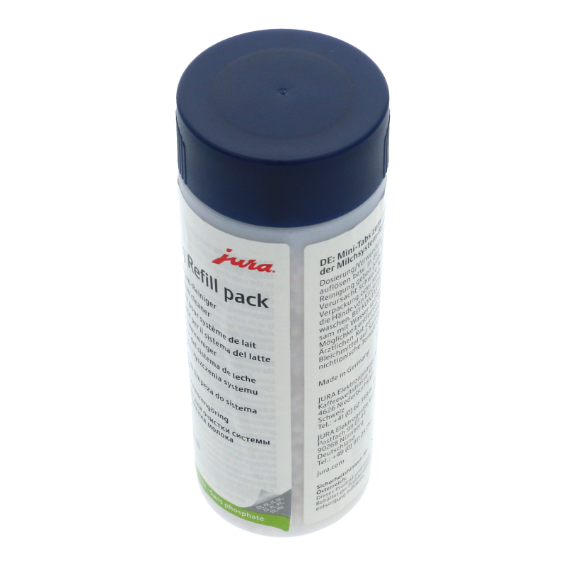 Milchreiniger (Mini-Tabs / 180g) Nachfülldose für Jura Kaffeevollautomaten