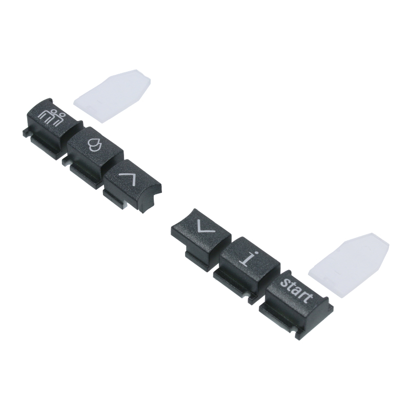 Tastensatz (Midnight Silber) für das Display für Siemens EQ.7 AromaSense